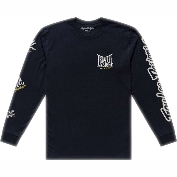 Troy Lee Designs Handlebar Long Sleeve Tee Black