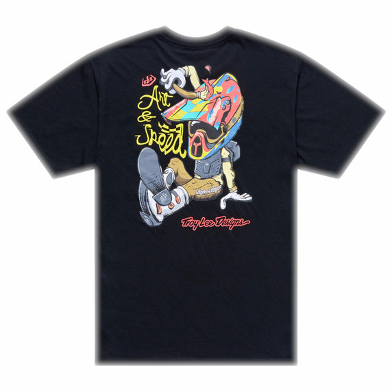 Troy Lee Designs Heritage Short Sleeve Tee Black