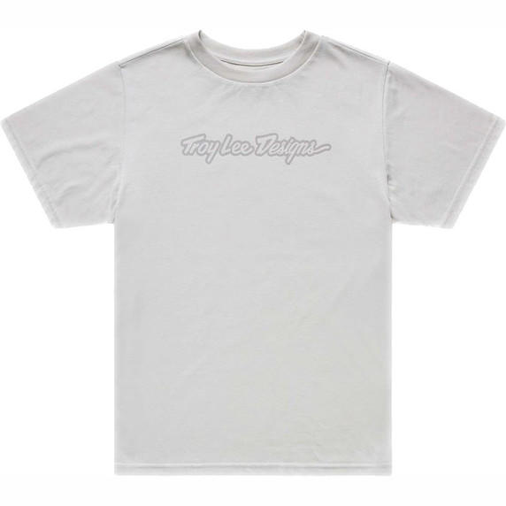 Troy Lee Designs Signature Womens Short Sleeve Tee Pumice