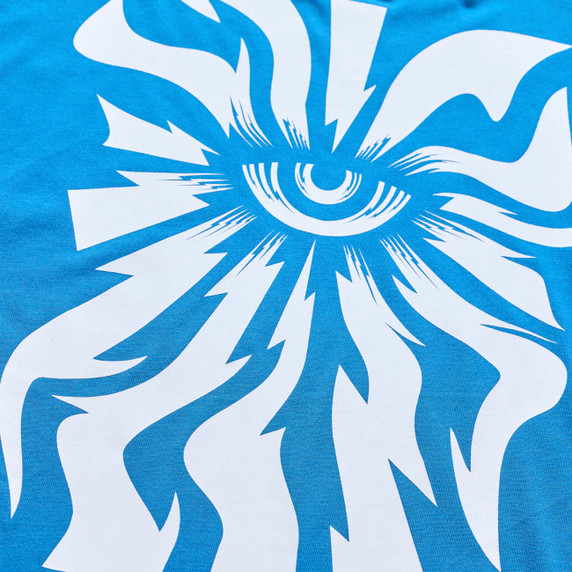 Troy Lee Designs Skyline Long Sleeve Ride Tee One Eye Aero Blue