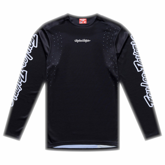 Troy Lee Designs Sprint Pro Long Sleeve Jersey Mono Black