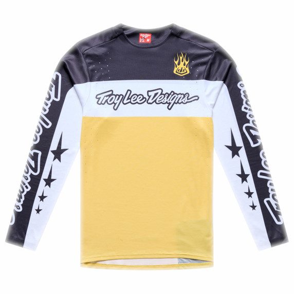 Troy Lee Designs Sprint Pro Long Sleeve Jersey Yo Moto Butter