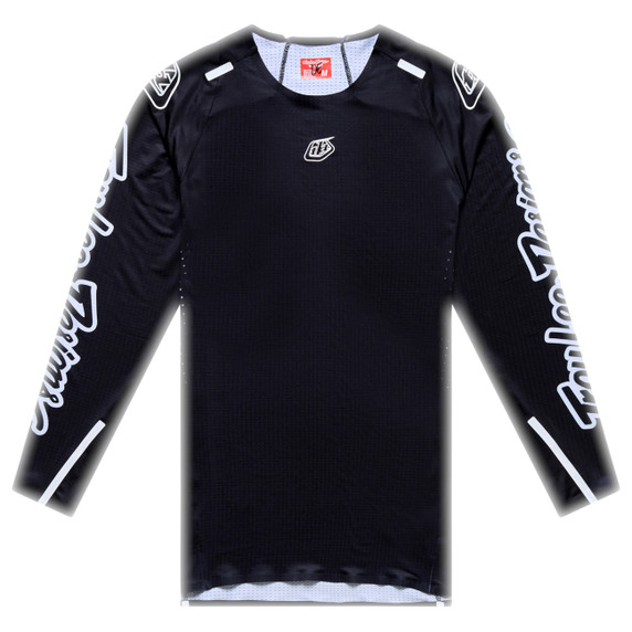 Troy Lee Designs Sprint Ultra Long Sleeve Jersey Mono Black