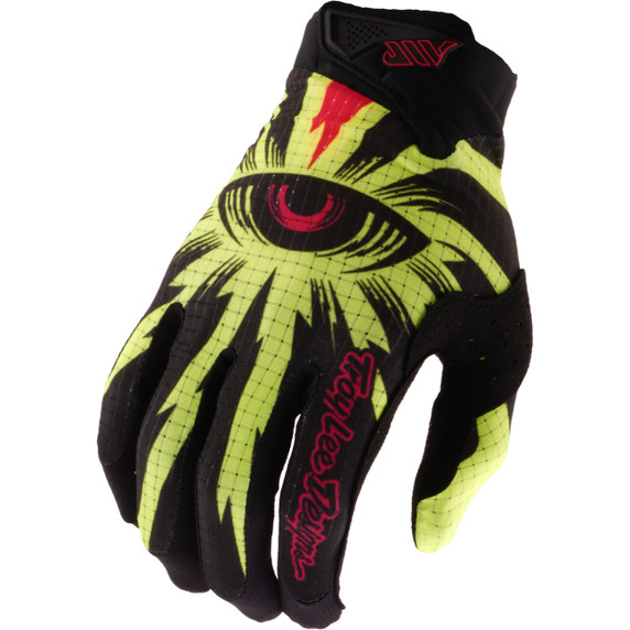 Troy Lee Designs Youth Air Glove Cyclops Black / Flo Yellow