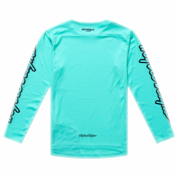 Troy Lee Designs Youth Sprint Pro Long Sleeve Jersey Mono Real Teal