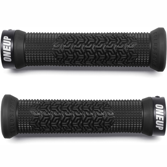 OneUp Components Jackson Goldstone Lock-On Grips Black