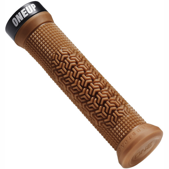 OneUp Components Jackson Goldstone Lock-On Grips Tan