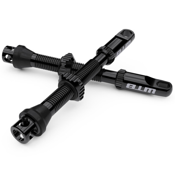 WTB TCS AL Max-Flow 55mm Presta Valve Pair Black