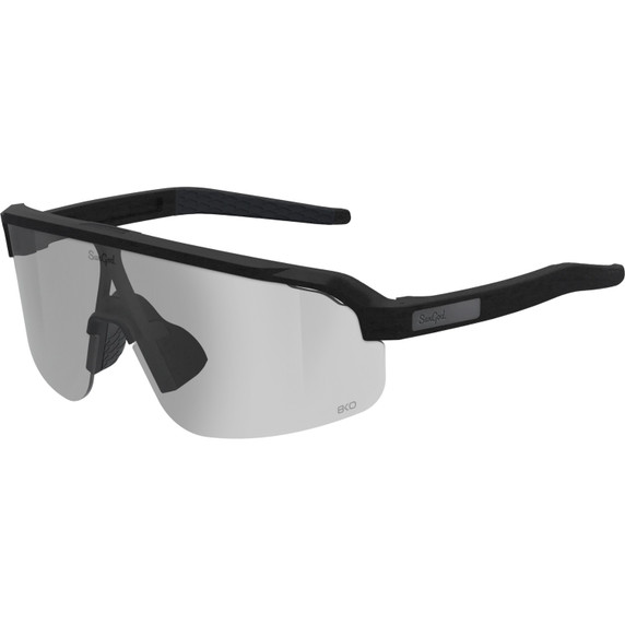 Sungod Forty2s Matte Black with Iris Smoke Lens