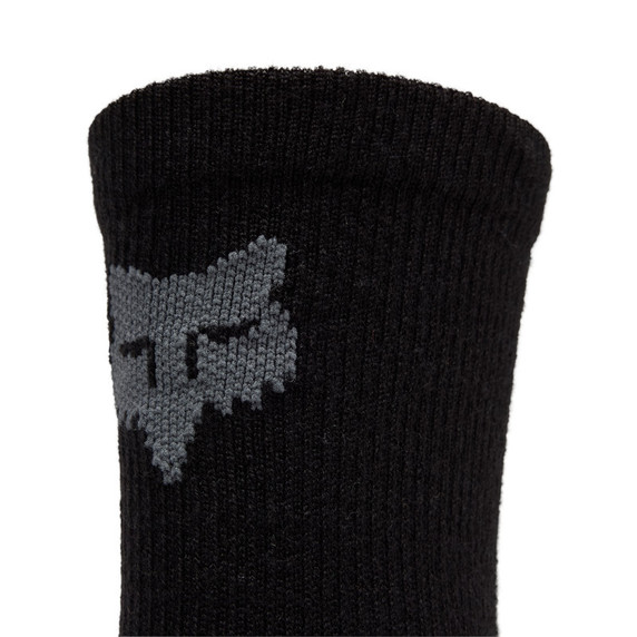 Fox 6" Flexair Merino Sock Black