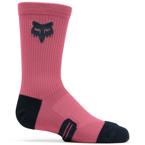 Fox 6" Ranger Youth Crew Sock Berry