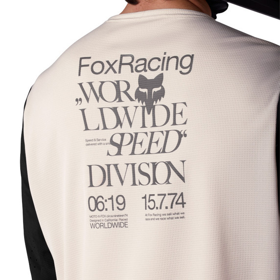 Fox Defend Long Sleeve Jersey Park SE Chalk