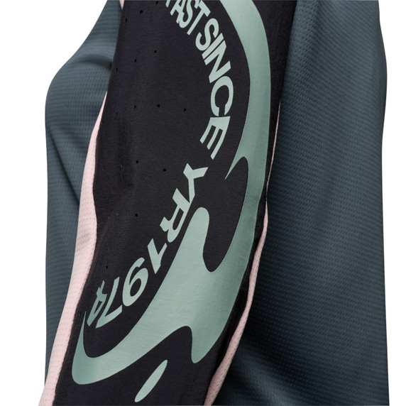 Fox Defend Long Sleeve Womens Jersey Creation Deep Cobalt