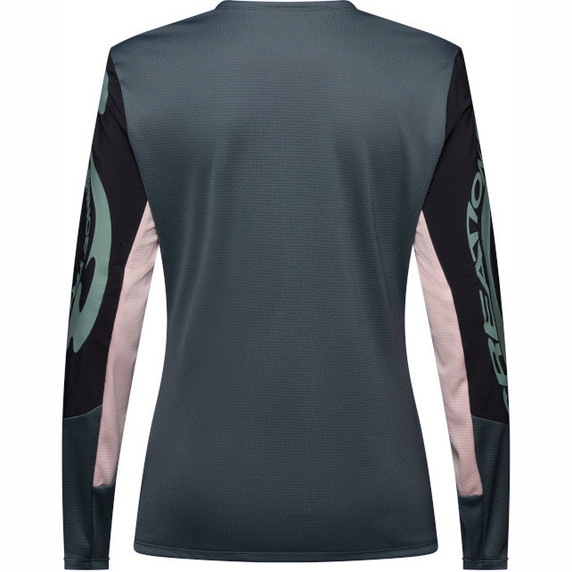 Fox Defend Long Sleeve Womens Jersey Creation Deep Cobalt