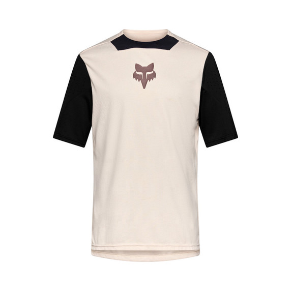 Fox Defend Short Sleeve Jersey Park SE Chalk