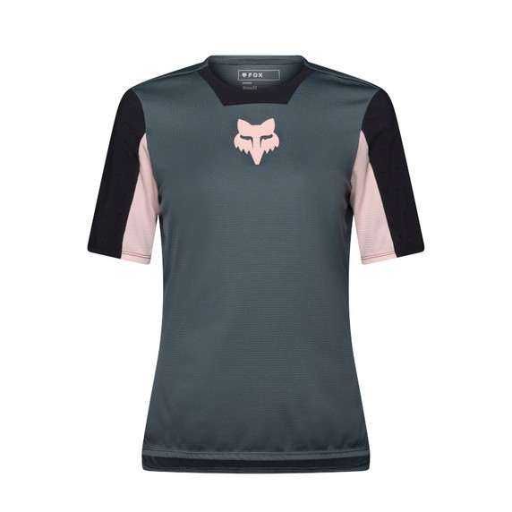 Fox Defend Short Sleeve Womens Jersey Creation Deep Cobalt