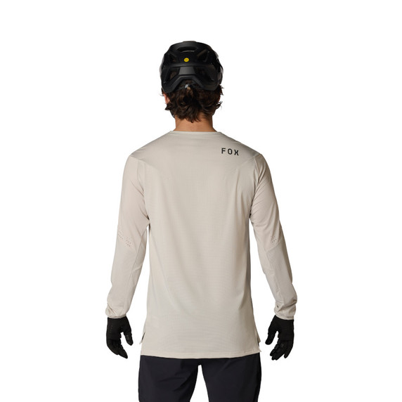 Fox Flexair Long Sleeve Jersey Chalk
