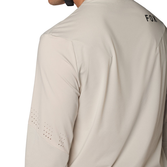 Fox Flexair Long Sleeve Jersey Chalk