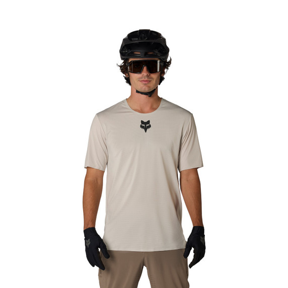 Fox Flexair Short Sleeve Jersey Chalk