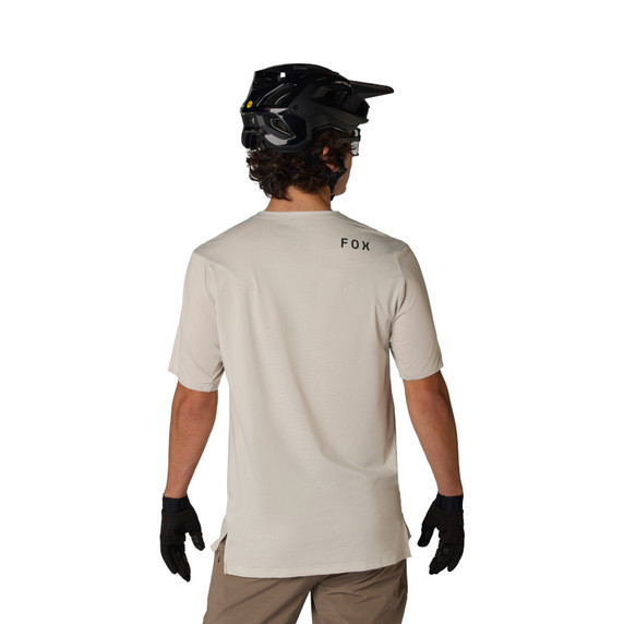Fox Flexair Short Sleeve Jersey Chalk