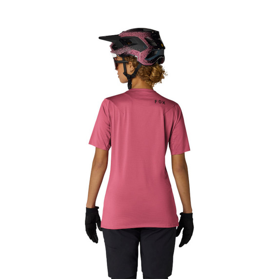 Fox Flexair Short Sleeve Womens Jersey Berry