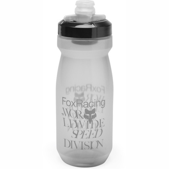 Fox Podium 21 OZ Water Bottle Worldwide Clear