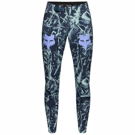 Fox Ranger Womens Pants Image Print Arctic Blue