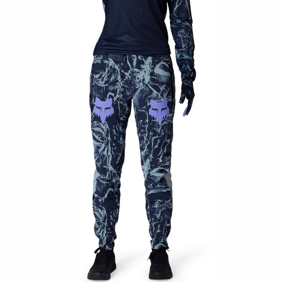 Fox Ranger Womens Pants Image Print Arctic Blue
