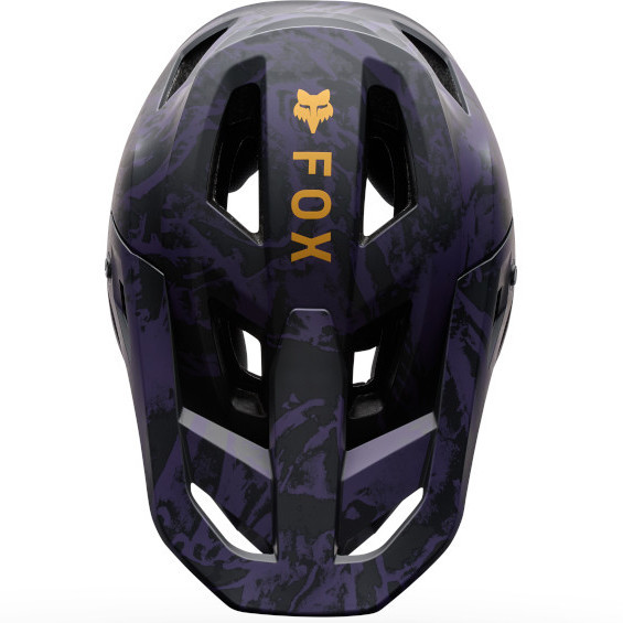 Fox Rampage Helmet Image Print Plum