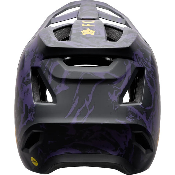 Fox Rampage Youth Helmet Image Print Plum