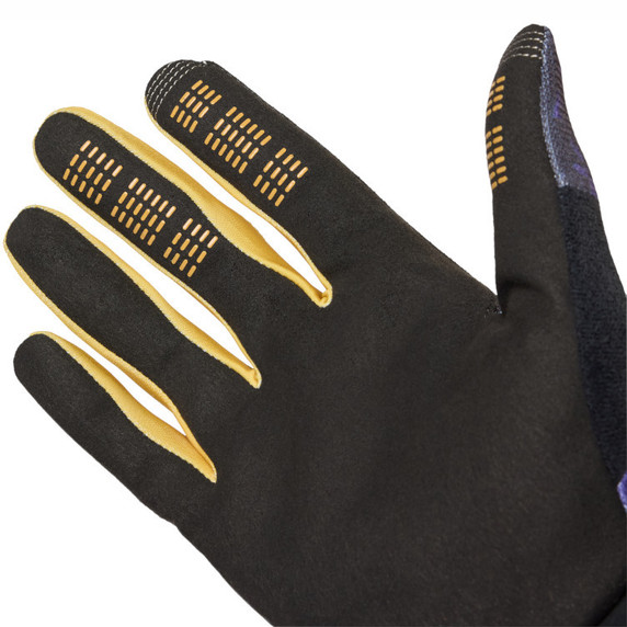 Fox Mens Ranger Full-Fingered MTB Glove Image Print Plum
