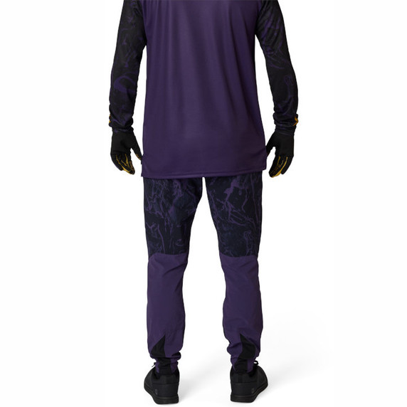 Fox Ranger Long Sleeve Jersey Image Print Plum