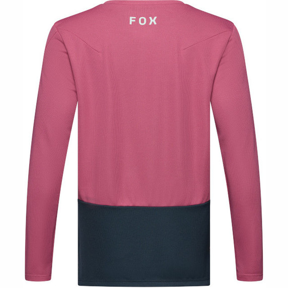 Fox Ranger Long Sleeve Youth Fox Head Jersey Berry