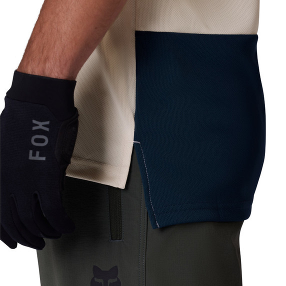 Fox Ranger Short Sleeve Wordmark Jersey Chalk