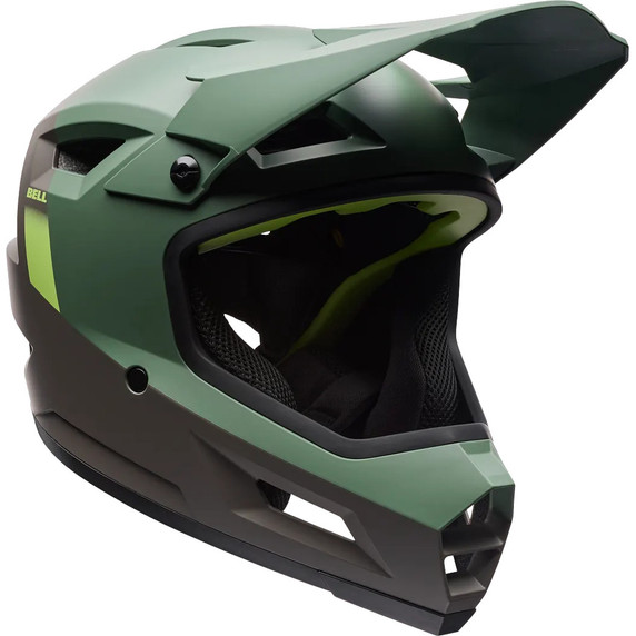 Bell Sanction 2 DLX MIPS Helmet Blip Vintage Olive