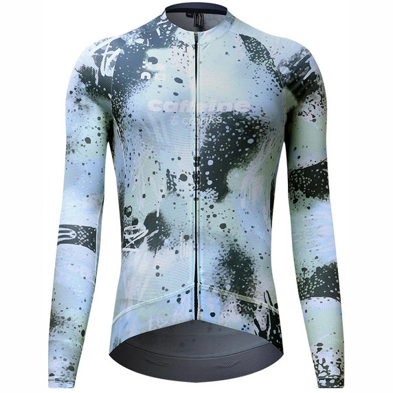 Caffeine and Cranks Overspray Long Sleeve Jersey Womens