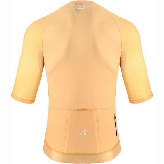 Caffeine and Cranks Pinnacle Jersey Rust Mens