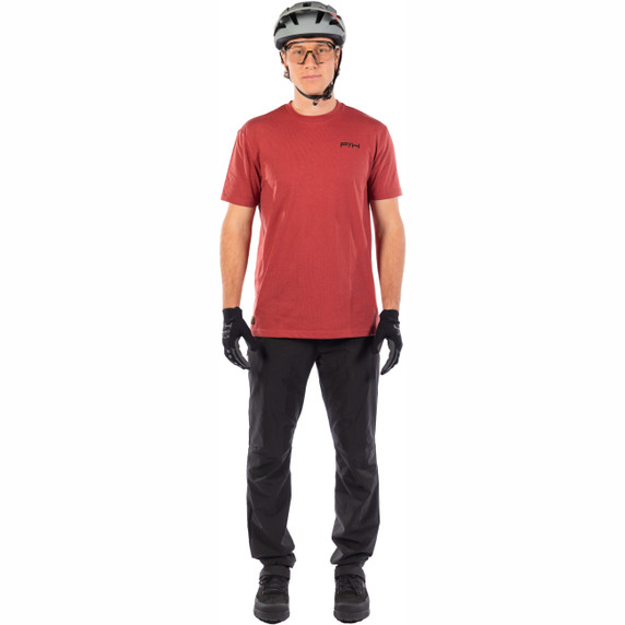 Fasthouse Coil Short Sleeve Tech Tee Plum