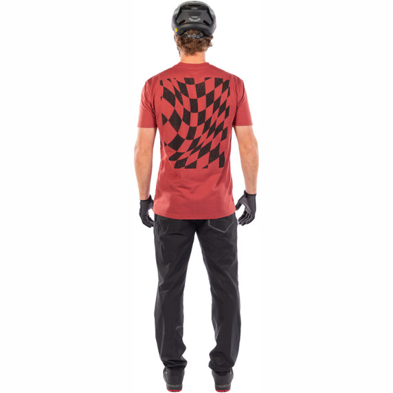 Fasthouse Coil Short Sleeve Tech Tee Plum