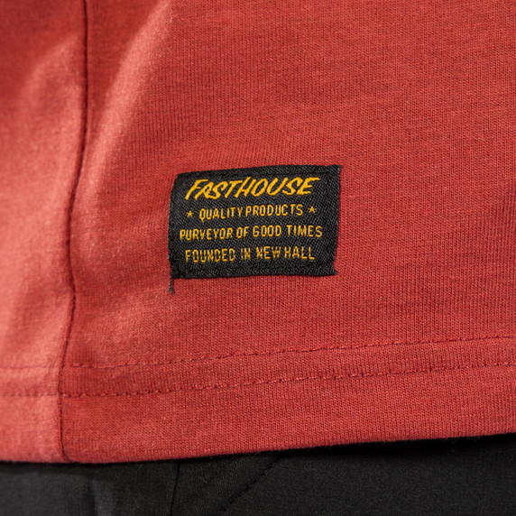 Fasthouse Coil Short Sleeve Tech Tee Plum
