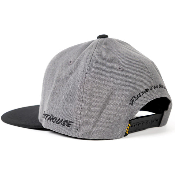 Fasthouse Cold Ones 110 Hat Grey/Black