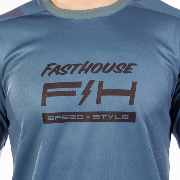 Fasthouse Impakt Crown Short Sleeve Jersey Slate