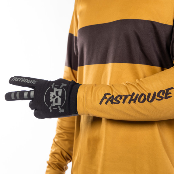Fasthouse Impakt Ribot Long Sleeve Jersey Butterscotch