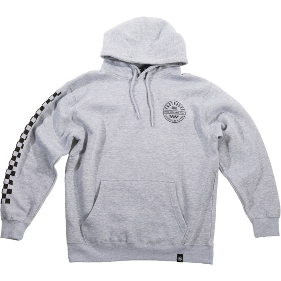 Fasthouse Statement Hooded Pullover Heather Grey