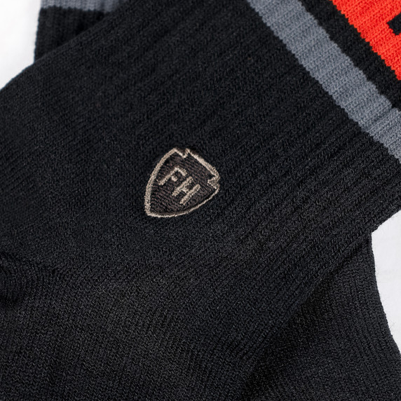 Fasthouse Vector Performance Crew Sock Black