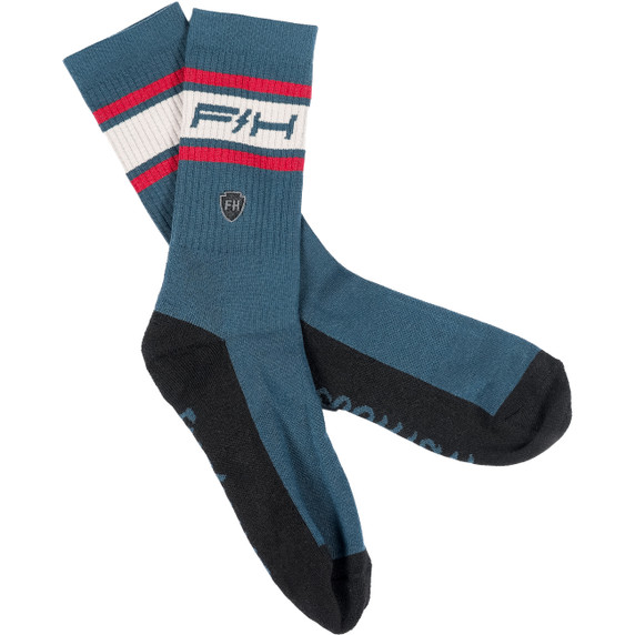 Fasthouse Vector Performance Crew Sock Indigo