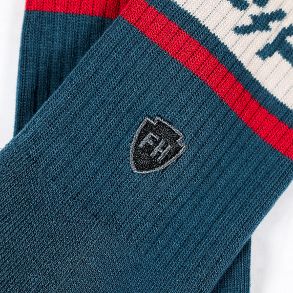 Fasthouse Vector Performance Crew Sock Indigo