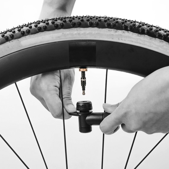 Topeak Turboflow Valve Combo W/Rapidhead