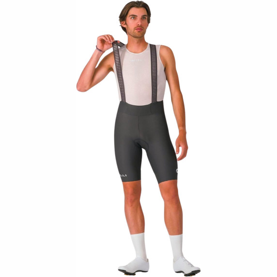 Castelli Espresso 2 Bibshort Dark Gray
