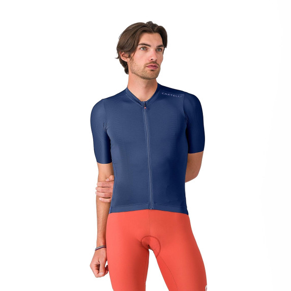 Castelli Espresso 2 Jersey Belgian Blue